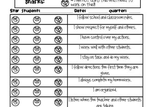Positive Self Talk Worksheet and Math Self Evaluation Questions for High School Students