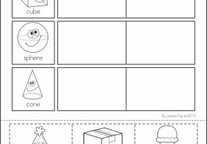 Pre K Shapes Worksheets and Kindergarten Basic Shapes Worksheets Circle forrten Math sorting