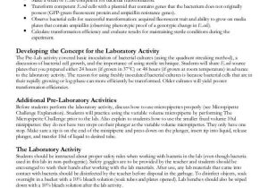 Pre Lab Activity Worksheet Answers Along with aseptic Tech