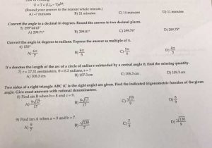 Precalculus Trig Day 2 Exact Values Worksheet Answers Along with Precalculus Archive April 11 2017