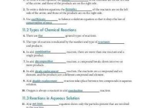 Predicting Products Of Reactions Chem Worksheet 10 4 Answer Key as Well as Predicting Products Worksheet Answer Key Fresh Balancing Chemical