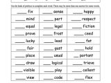 Prefix and Suffix Worksheets 5th Grade or 1289 Best Reading Language Arts Images On Pinterest