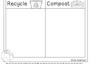Preschool Activities Worksheets Along with Freebie Earth Day Printables sort It Out Cut and Paste