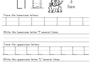 Preschool Letter L Worksheets or 98 Best Letters Of the Alphabet Images On Pinterest