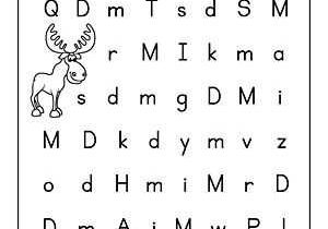 Preschool Letter Recognition Worksheets Along with Alphabet Letter Hunt Letter M Worksheet