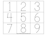 Preschool Number Worksheets with 50 New Pics Tracing Sheets for Preschool