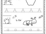 Preschool Tracing Worksheets with Kindergarten Morning Work Set 1
