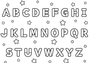 Preschool Worksheets Alphabet Also Abc Coloring Pages Usagcoutlet