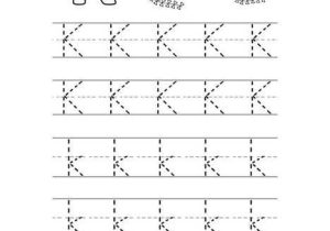 Preschool Writing Worksheets or Practice Writing the Letter K Worksheet Twisty Noodle