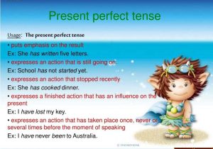 Present Perfect Tense Worksheet with Answers Along with Embed Of the Present Perfect Tense the Present Perfect Conti