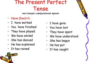 Present Perfect Tense Worksheet with Answers Along with Tenses Active Voice1a Online Presentation