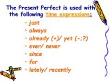 Present Perfect Tense Worksheet with Answers as Well as the English Tenses the Present Perfect Tense Present
