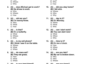 Present Progressive Worksheets together with English Grammar W H Questions Present Simple