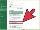 Print Worksheets On One Page Excel with 3 Ways to Print Part Of An Excel Spreadsheet Wikihow