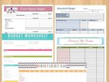 Printable Budget Worksheet or Bud Worksheet Printable