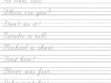 Printable Cursive Handwriting Worksheet Generator with Cursive Writing Paper Kidz Activities