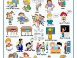 Printable English Worksheets Also Classroom Objects and Instructions