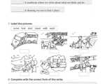Printable English Worksheets or the English Cubby