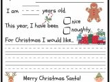 Printable Letter Worksheets for Preschoolers Along with Preschooler Letter to Santa Preshusme