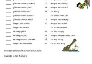 Printable Spanish Worksheets Along with Here is A Cute Little Matching and Easy Position Worksheet