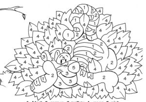 Printable toddler Worksheets or Free Coloring by Number Pages for Adults Fete