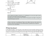 Properties Of Rectangles Rhombuses and Squares Worksheet Answers or Grade 9 Mathematics Module 5 Quadrilaterals Lm
