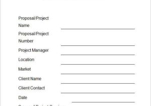 Proposal Worksheet Template Along with 6 Project Worksheet Templates – Free Word Documents Download