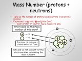 Protons Neutrons Electrons atomic and Mass Worksheet Answers with Unit 4 atoms and the Periodic Table Ppt Video Online