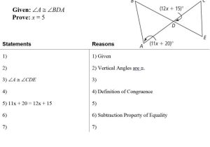 Proving Lines Parallel Worksheet Answers as Well as Triangles and Congruence Worksheet Geometry Worksheet Congru