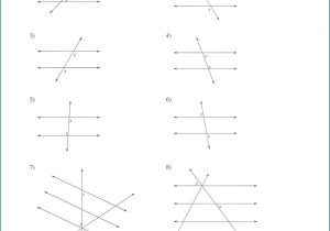 Proving Parallel Lines Worksheet with Answers together with Parallel Lines Cut by A Transversal Worksheet New Parallel Lines