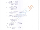 Proving Trig Identities Worksheet or Rd Sharma Class 10 solutions Chapter 6 Trigonometric Identities