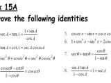 Proving Trig Identities Worksheet together with Worksheets 41 New Trig Identities Worksheet Hi Res Wallpaper