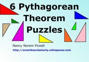 Pythagorean Puzzle Worksheet Answers Also 6 Pythagorean theorem Puzzles to Use On Your Smartboard