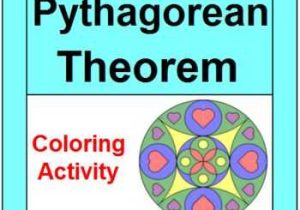 Pythagorean theorem Coloring Worksheet Along with 15 Best Pythagorean theorem Activities Images On Pinterest