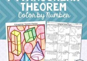 Pythagorean theorem Coloring Worksheet as Well as the Polygon Angle Sum theorems Mon Sense Education