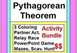 Pythagorean theorem Coloring Worksheet with 15 Best Pythagorean theorem Activities Images On Pinterest