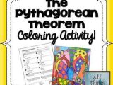 Pythagorean theorem Coloring Worksheet with 158 Best Math Pythagorean theorum Images On Pinterest