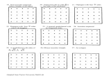 Quadratic Applications Worksheet with Geoboard Worksheets Super Teacher Worksheets