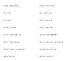 Quadratic Equation Worksheet with Answers and Quadratic Worksheet Generator Kidz Activities