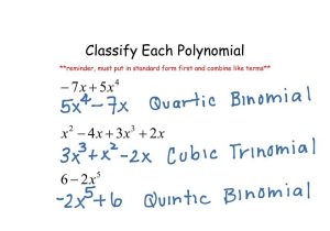Quadratic Functions Worksheet Answers as Well as Classifying Polynomials Worksheet A45d A9b Battk