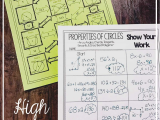 Quadrilaterals 3rd Grade Worksheets as Well as Properties Of Circles Maze Arcs Tangents Secants & Inscribed