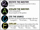 Race Writing Strategy Worksheet and 131 Best School Writing Essay Images On Pinterest