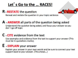 Race Writing Strategy Worksheet and Races format Thinkpawsitive