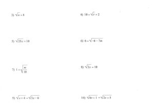 Radicals and Rational Exponents Worksheet Answers together with 36 Elegant solving Radical Equations Worksheet Answers