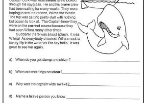 Reading and Questions Worksheets or Wilma S Greeting Reading Prehension Reading Prehension