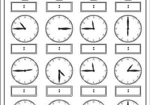 Reading Time Worksheets Also 410 Best ³ra O Clock Images On Pinterest