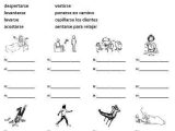 Reflexive Verbs Spanish Worksheet with foreign Language Speaking Activity with Reflexive Verbs