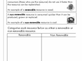 Renewable and Nonrenewable Resources Worksheet Pdf together with Worksheets 49 New forms Energy Worksheet High Resolution