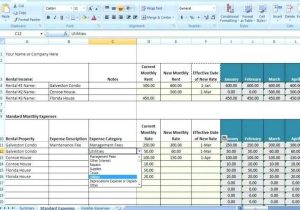 Rental Income and Expense Worksheet together with Property Management Excel Spreadsheet Full Size Spreadsheet
