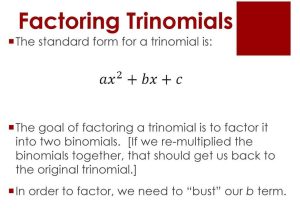 Representing Linear Non Proportional Relationships Worksheet with Factoring Trinomials the form Ax2 Bx C where A 1 Workshee